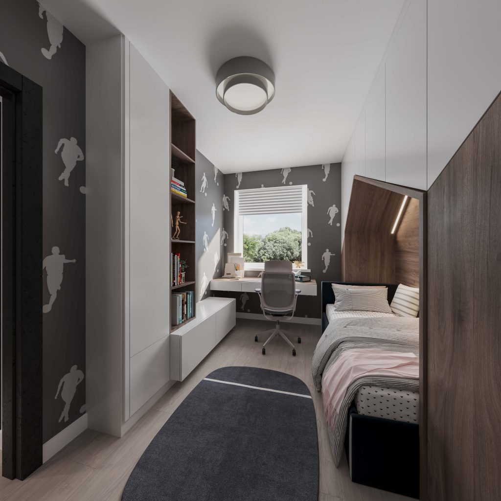 90 m2 ház (3 hálószoba + nappali) széles