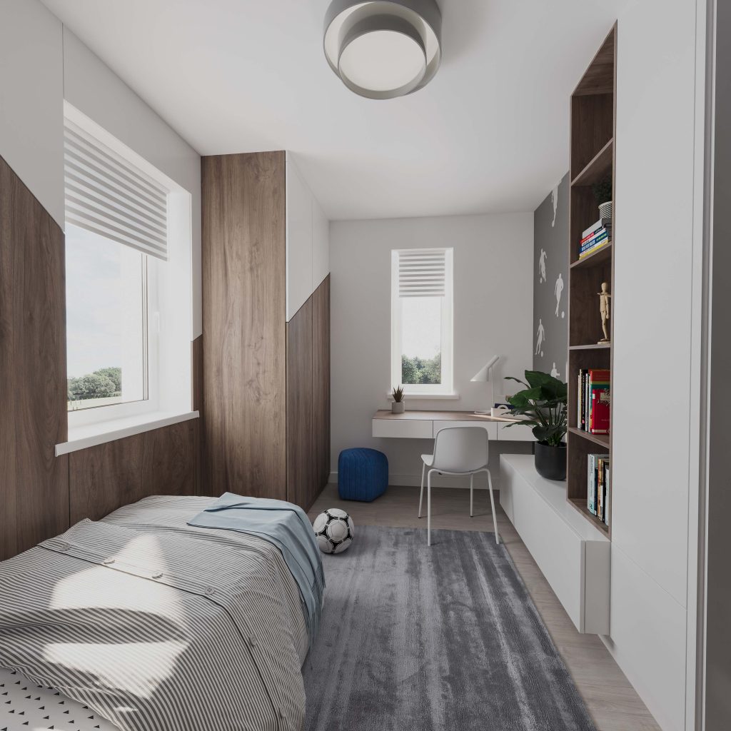 105 m2 ház (4 hálószoba + nappali) normál oromfalas