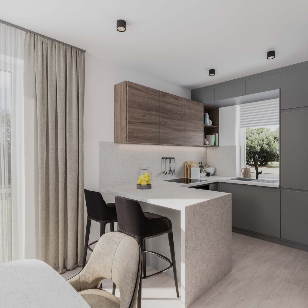 105 m2 ház (4 hálószoba + nappali) normál oromfalas