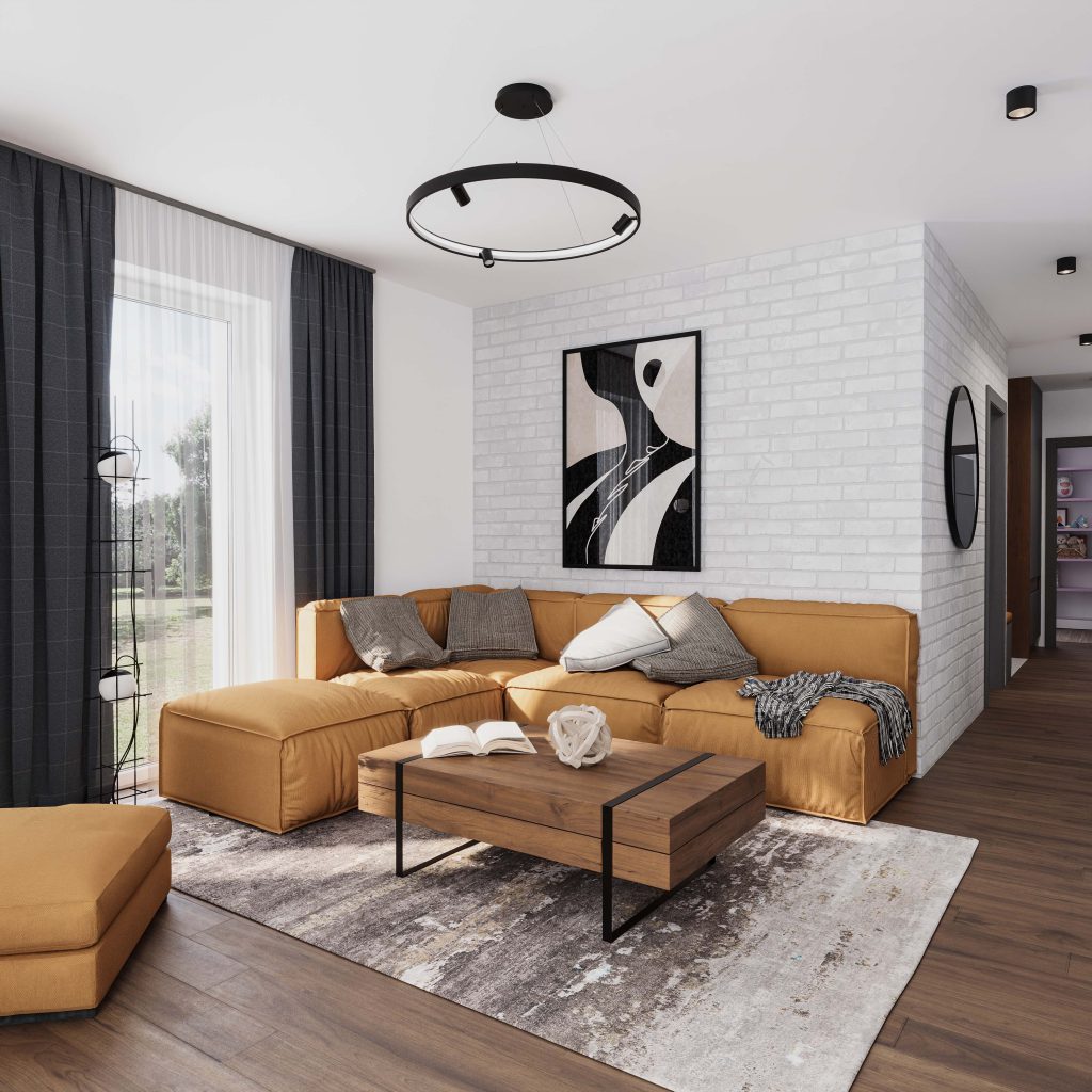 90 m2 ház (3 hálószoba + nappali) normál oromfalas